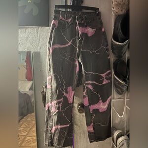 Jaded London lightning strike Boyfriend fit jeans